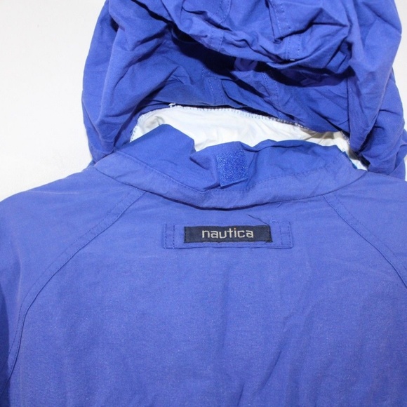 90'S Nautica sailing jacket, men's XL size, vintage cotton navy blue type Vintage Second Hand